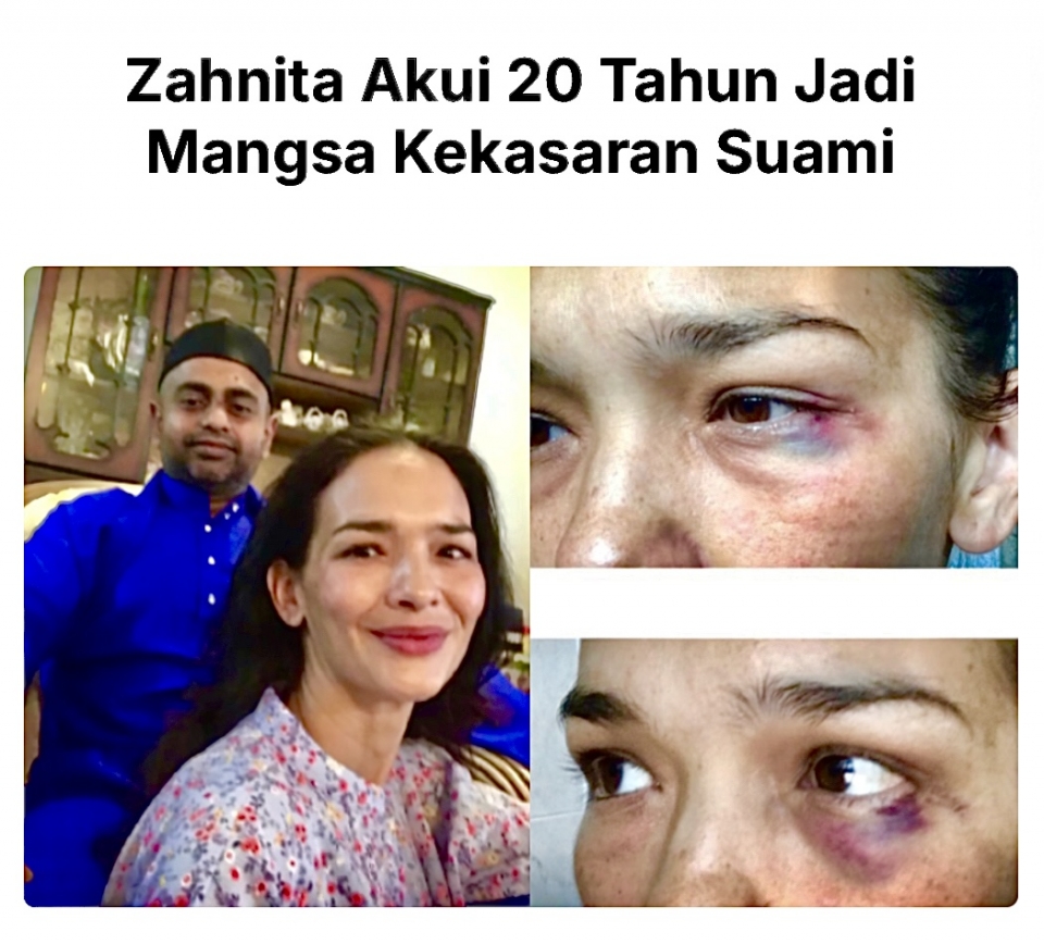 Suami Zahnita dikenakan Akta Keganasan Rumah Tangga