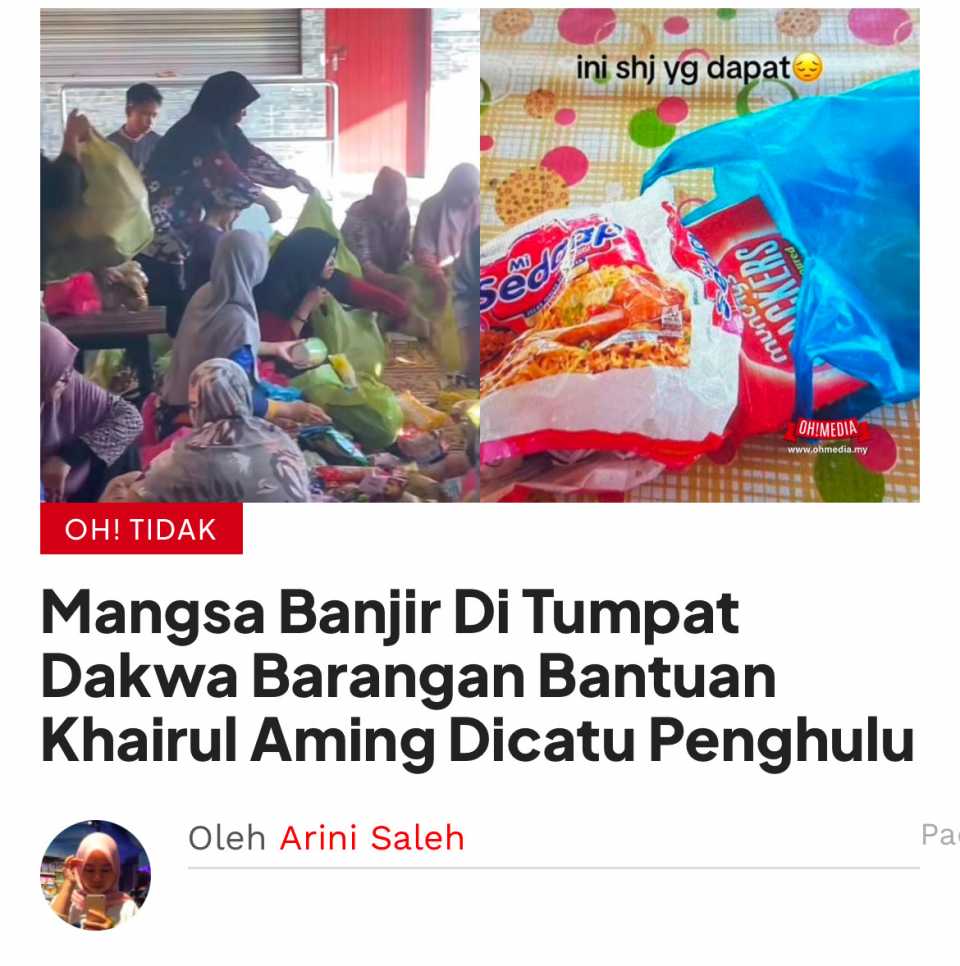 Over! Busuk kohong perangai Tok Penghulu…