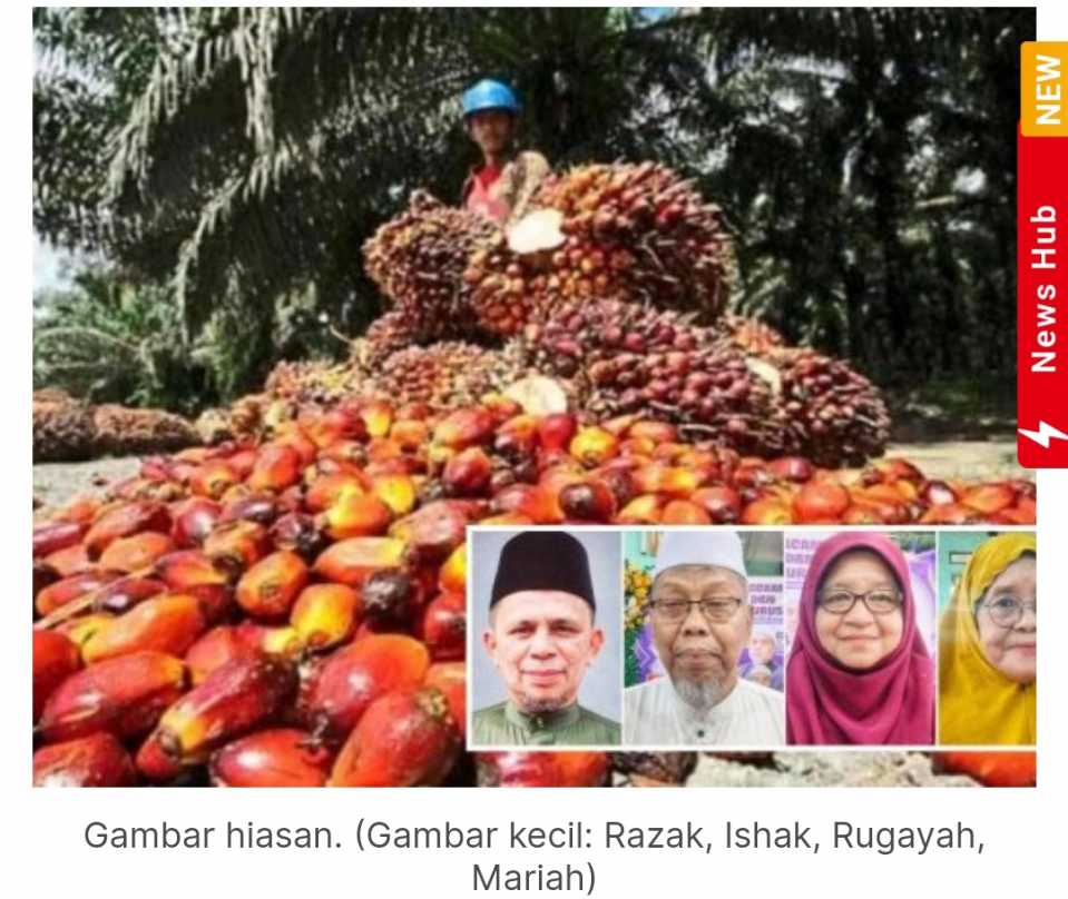 Harga sawit lebih RM1,000 satu tan, peneroka tidak rambang mata