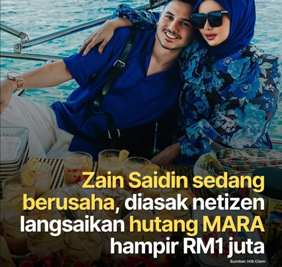 "Kita usaha, bukannya duduk saja", Zain Saidin akhirnya bersuara