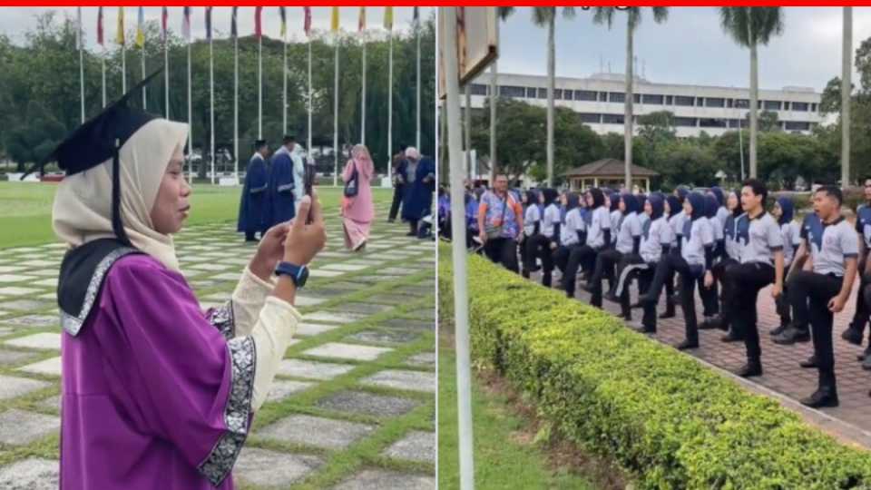 Tiada Orang Datang Majlis Konvo, Sekali 3 Kompeni Kadet SISPA Siap Berkawad Raikan Pegawai Normawati