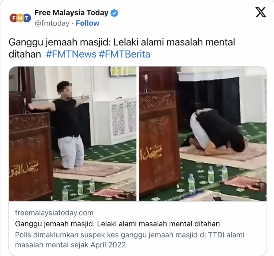 Semoga makan ubat, dek!