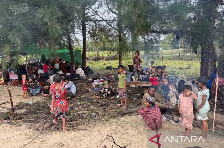 Selepas tidak diterima Malaysia, 206 pelarian Rohingya tiba di Aceh