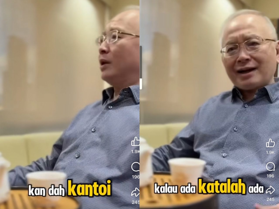 “Kan saya dah kata. Kalau ada katalah ada. Sekarang dah kantoi, malu apa" – Ka Siong