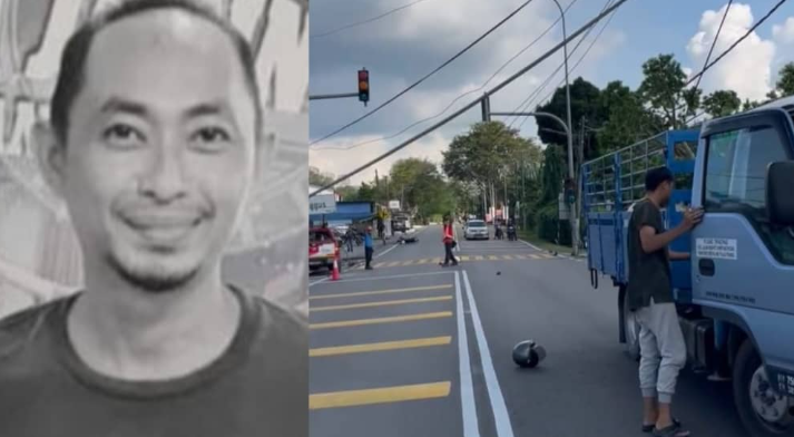 Anak maut terjerut wayar tengah jalan, bapa tak sanggup nak tengok jenazah