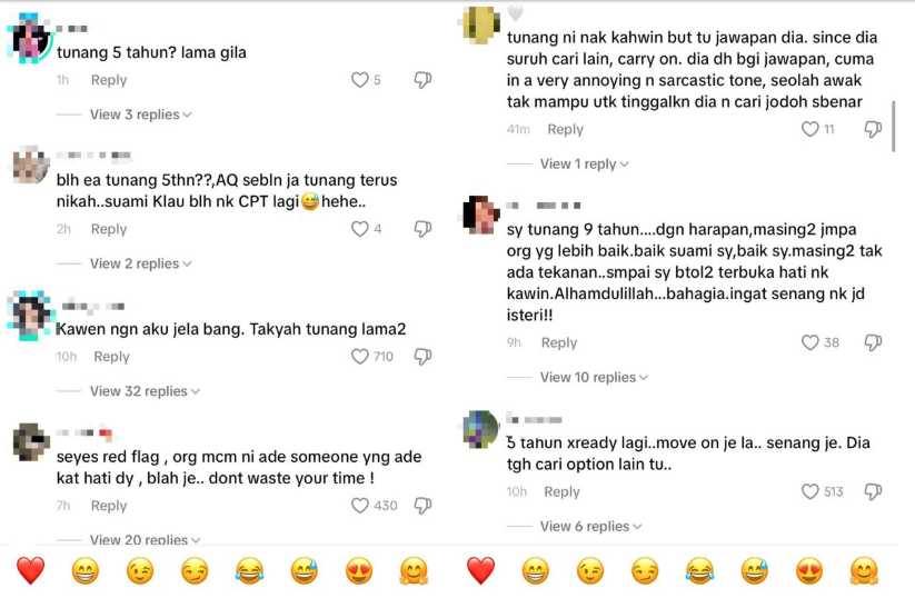 Dah tunang 5 tahun tapi bila discuss nak kahwin mesti bergaduh, Wanita suruh encik tunang cari pengganti