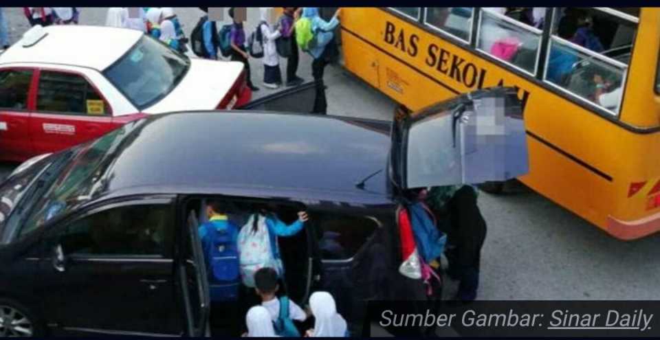 Wanita Terkejut Servis Hantar Anak Ke Sekolah Guna Kereta Cecah Rm400.Netizen terbelah dua