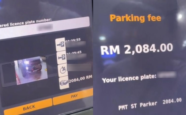 Wanita bengang kena caj parkir sampai lebih RM2000 di KLIA