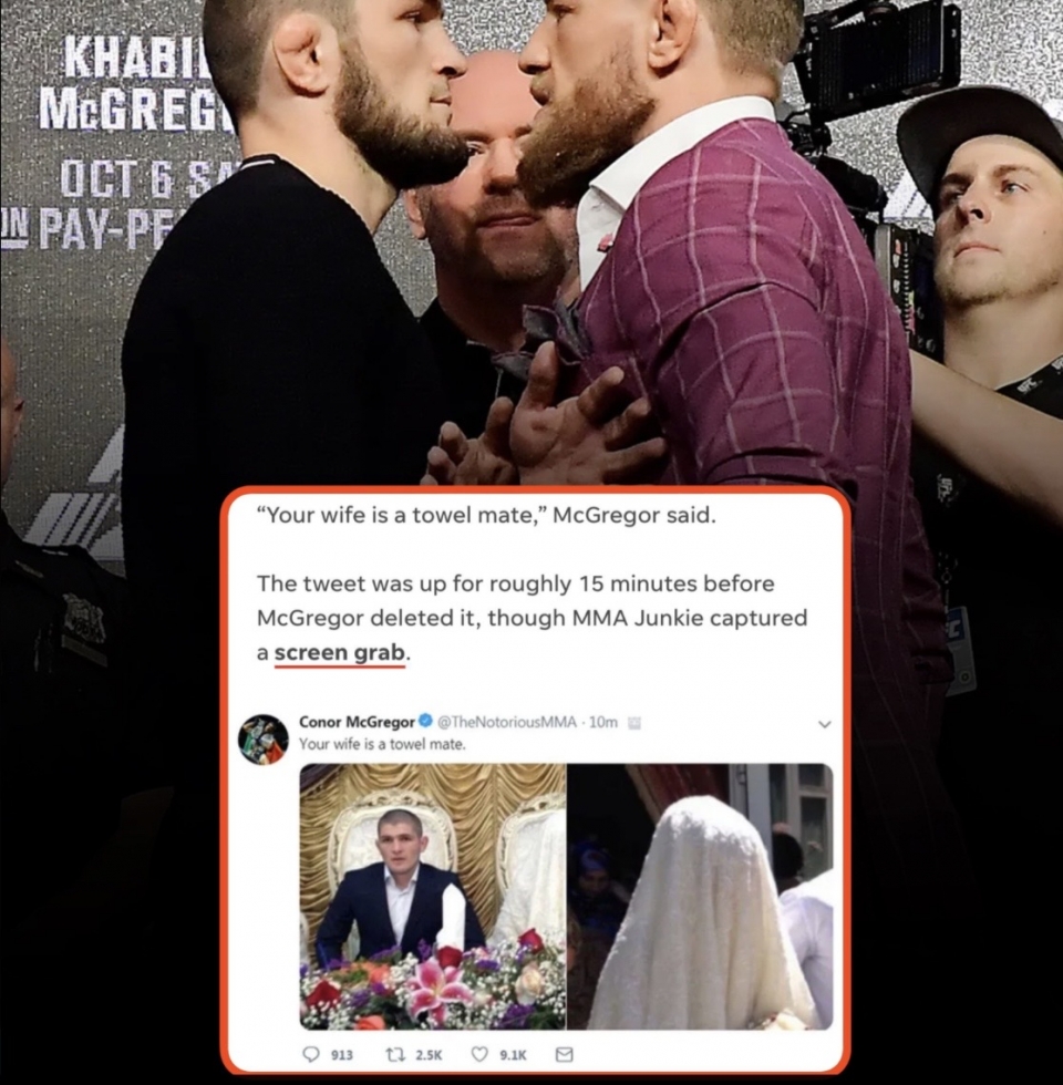 "Fat lazy scared b*tch", Conor McGregor ingin bertarung lagi dengan Khabib