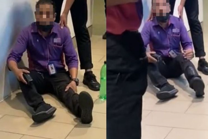 Suspek tahan kereta, paksa pemandu bawa keluar dari mall- Cleaner lelaki ditembak di kaki