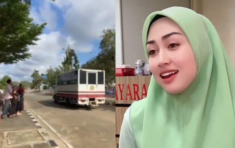 Anak-anak jerit ‘papa, mama’, Eda Ezrin hanya mampu lambai tangan di sebalik jaring trak penjara