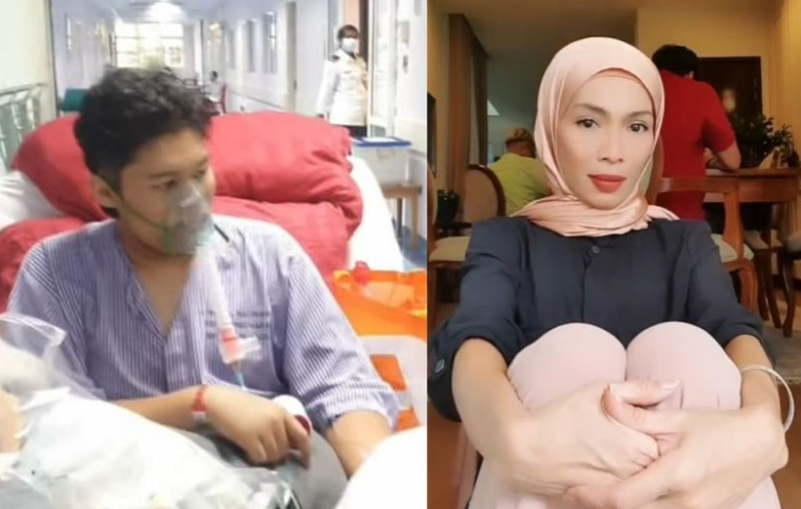 Luluh hati seorang ibu, anak Amyza Aznan hidap kanser paru-paru tahap 3 - " Paru-paru sebelah kanan sudah tidak berfungsi"