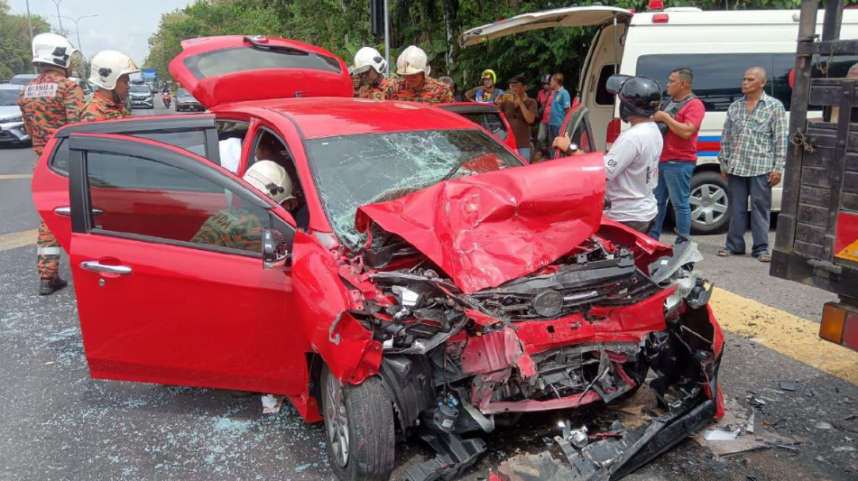 Ibu maut ketika dalam perjalanan bawa anak lelaki yang jatuh motosikal ke hospital