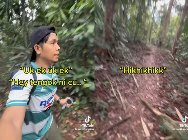 Hikhikhik Nenek siapa gelak kuat-kuat dalam hutan