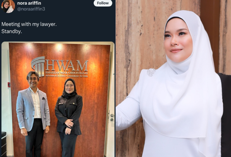 Anak tiri balas notis tuntutan selepas setahun, Nora Ariffin memang panas dengan keluarga madu