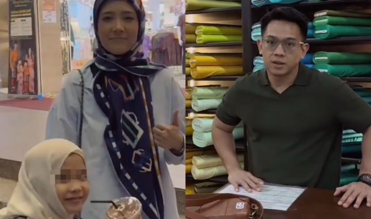 Kaya betul suami Fatin Afeefa, beli baju raya cecah RM100 ribu