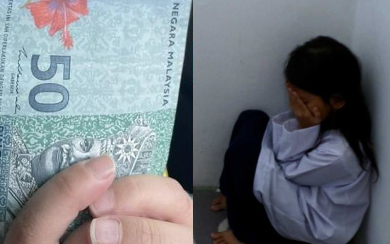Mak biar anak kecil ke kedai sendirian sambil pegang RM50! hilang tahu pula meraung