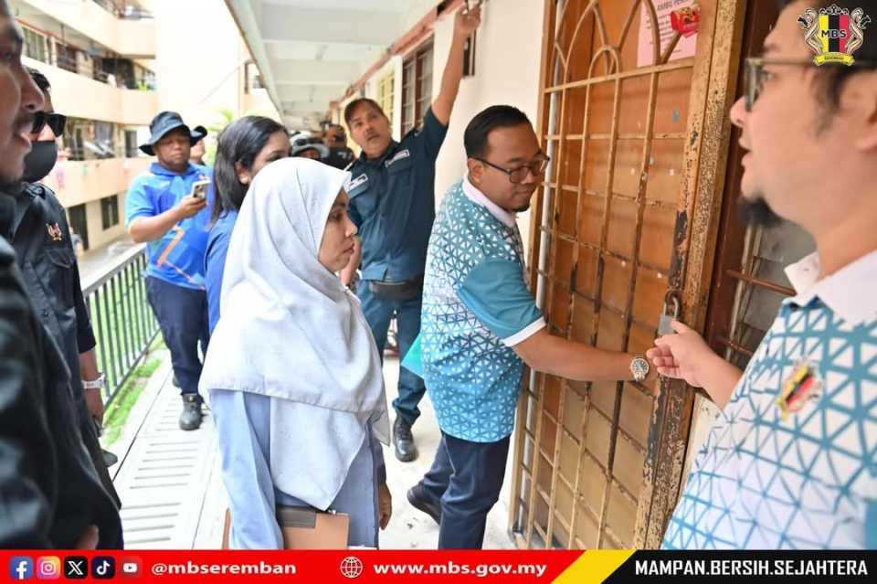 Tanggal Enam Pintu Rumah Penyewa Culas Bayar Sewa