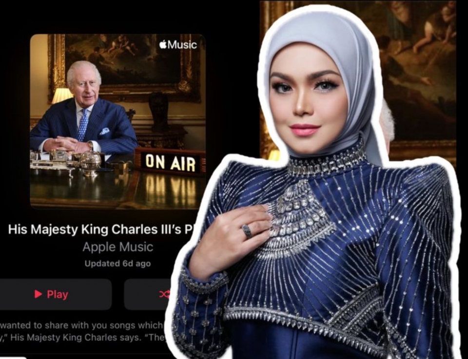 Mendunia! Lagu Siti Nurhaliza pilihan peribadi Raja Charles III