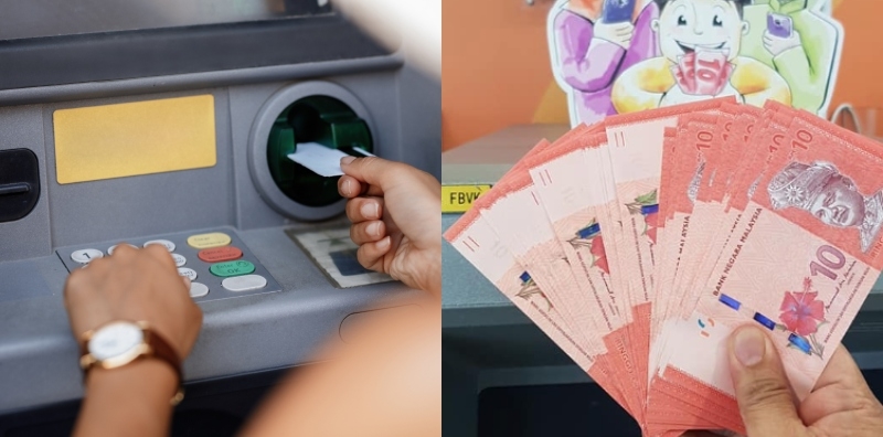 Cara Tukar Duit Raya Di Mesin ATM, Tak Sampai 10 Minit Dah Dapat Duit Baru!