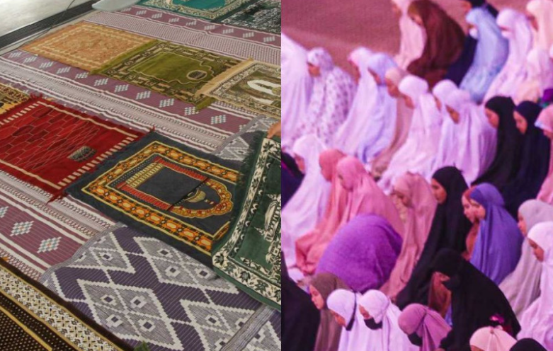 Barisan dibiar lompong, wanita geram tengok geng makcik-makcik degil tak mahu rapat saf solat