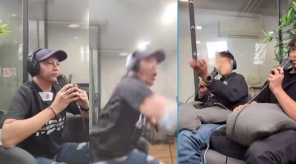 Ditanya ‘Tak Penat Ke Buat Content Bodoh’… Roslan Shah Naik Hantu Dengan Podcaster, Mengamuk Pecahkan Barang & Campak Duit