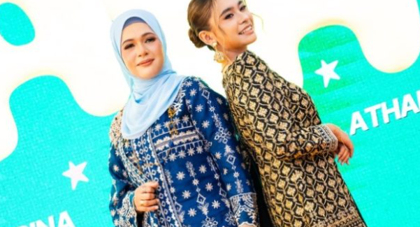 Sharifah Zarina duet dengan anak, guna bahasa Iban dalam lagu