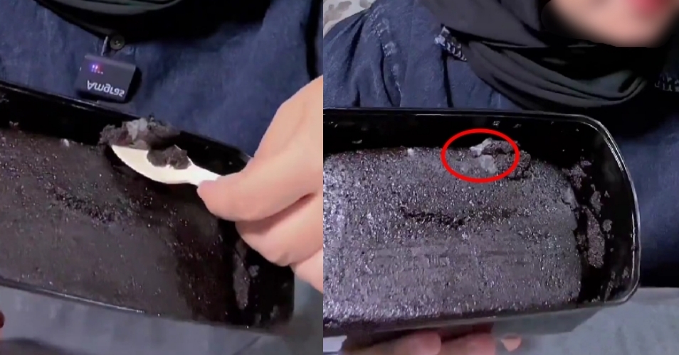 Ada Warna Keputihan, Kek Premium Hitam Didapati Berkulat!