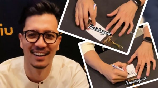 Bukan muka Fattah Amin je kacak, jari pun elok kejadiannya