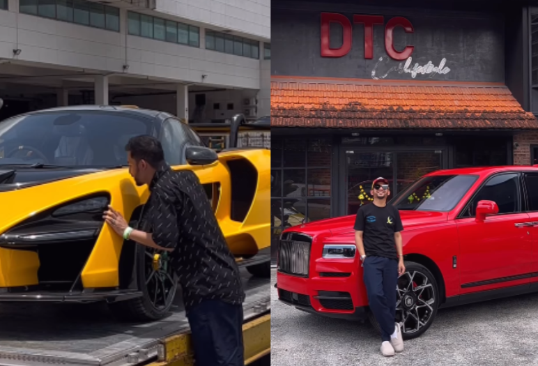 Pakcik kayo! El Azman beli lagi satu kereta mewah, no plat D7