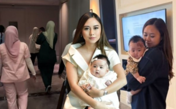 Lahir terus kaya, kerja anak Intan Najuwa cuma perlu bernafas dan menangis je