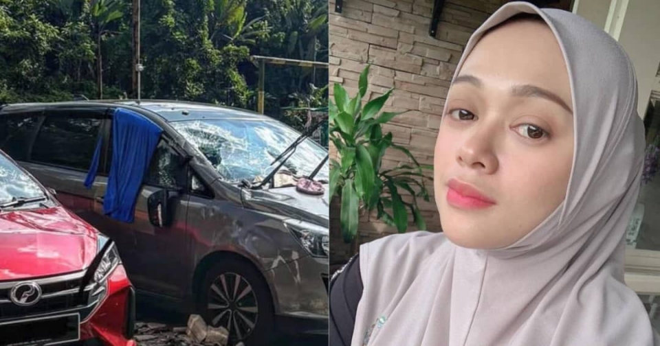 Bumbung balkoni kondo hempap kereta, Faye nafi angkara along