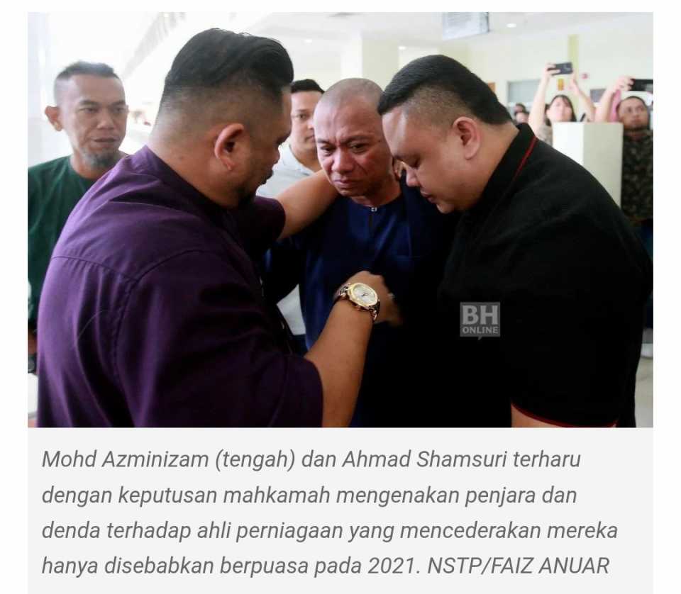 Pukul 'bodyguard' berpuasa, majikan dipenjara 6 tahun 10 bulan, denda RM22,000