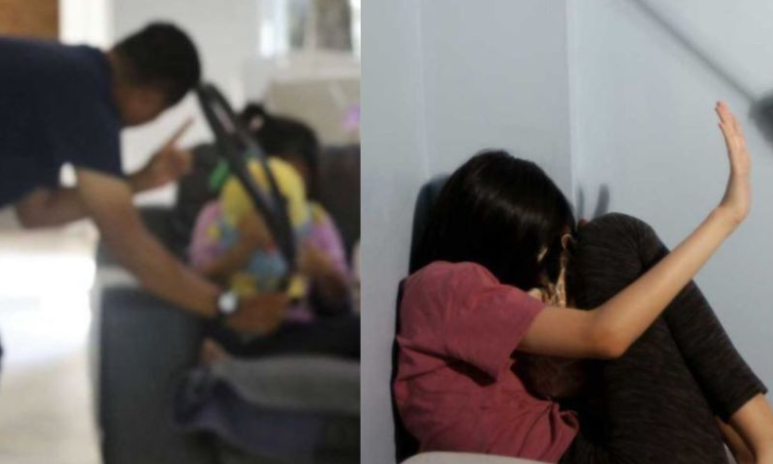 Kencing berak atas katil, dua anak kecil lunyai dibelasah boyfriend ibu
