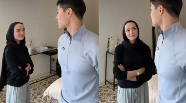 Makin menjadi-jadi Qasrina Karim tunjuk rambut dan leher