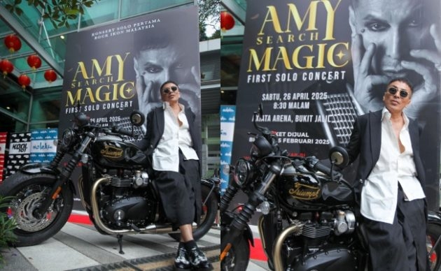 Amy Search Peka Jaga Kesihatan & Stamina Menjelang Konsert Solo Pertama ‘Amy Search Magic