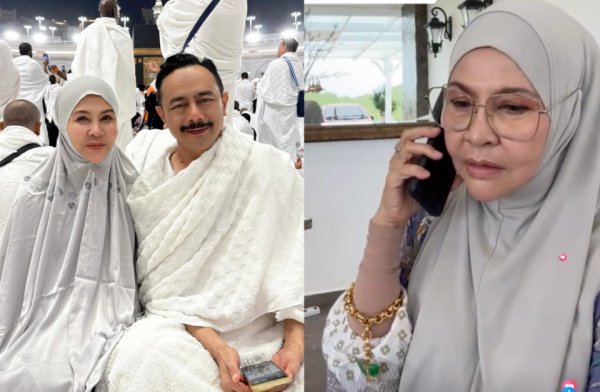 Suami Telefon Masa Buat Live Tapi Bonda Rozita Tak Layan