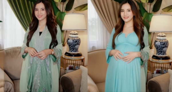 'Semoga ALLAH kurniakan zuriat', Sweet Qismina teringin jadi ibu, guna AI bayangkan diri sewaktu mengandung