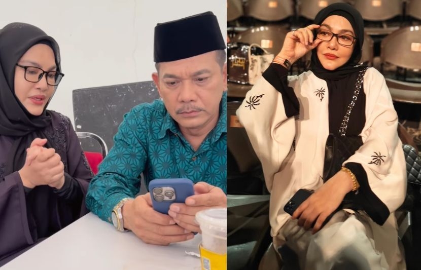 Umie Aida Minta Maaf Tendang Muka Rosyam Nor