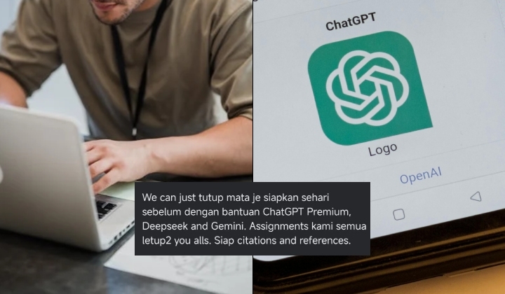 "Final Exam Pejam Mata Je" - Kesian Dekat Lecturer Trying So Hard, Pelajar Siapkan Assignment Sehari Sebelum Pakai ChatGPT Premium!