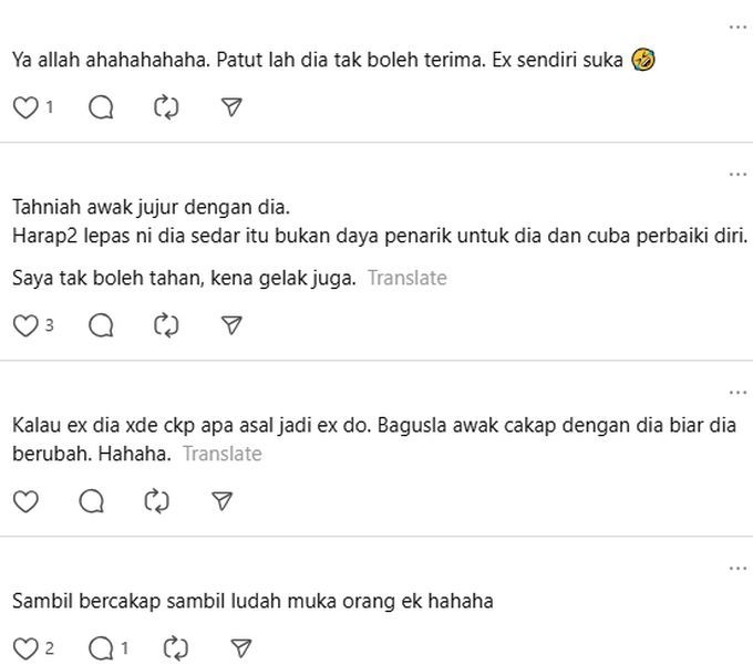 Wanita terpaksa undur diri, tak tahan BF cakap bersembur air liur bersepah - “Rasa nak muntah, lencun muka”