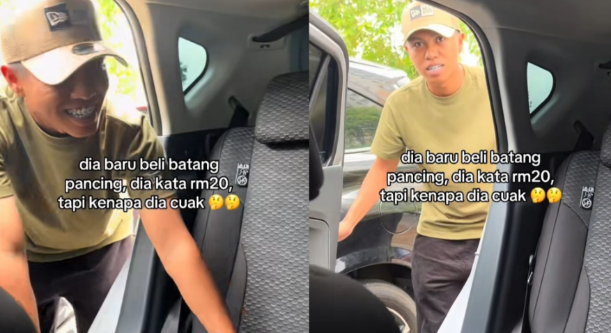Suami gigil isteri tanya harga joran