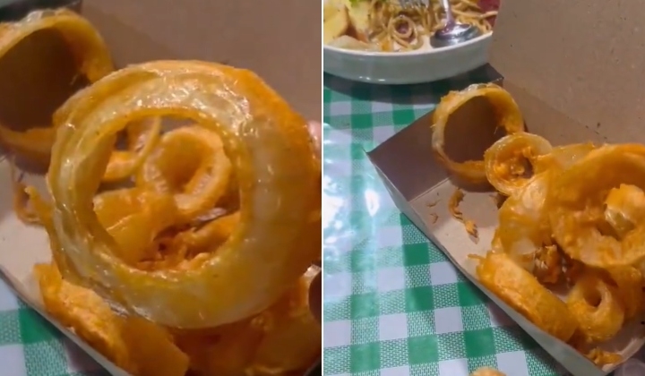 "Setau Aku Dia Crispy Tau" - Pelanggan Kena Scam Dapat Bawang Goreng Tepung!