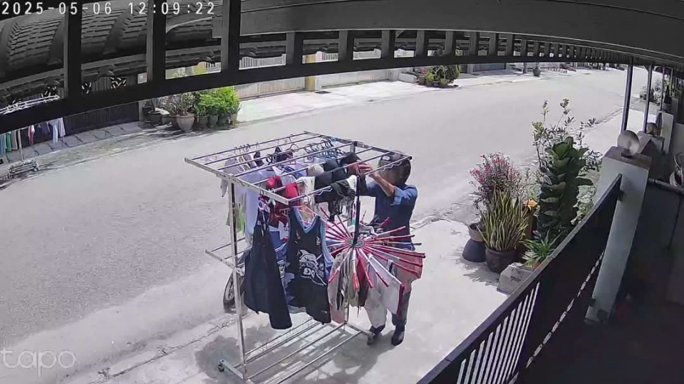 Polis cekup lelaki curi pakaian dalam