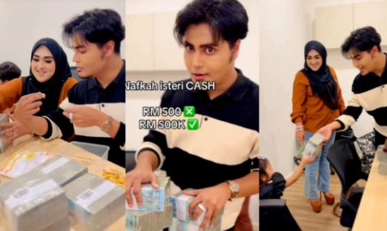 Prince Syed bagi isteri nafkah setengah juta ringgit, cukuplah belanja untuk setahun