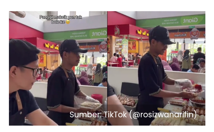 Pelanggan kiosk popia tidak berpuas hati apabila dipanggil dengan gelaran makcik oleh pekerja popia.Apa kata Acik forum