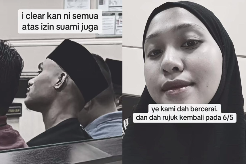 Sedang hamil 5 bulan, Siti Jamumall jalan kaki 15km lepas cerai tapi rujuk semula dalam masa kurang 24 jam