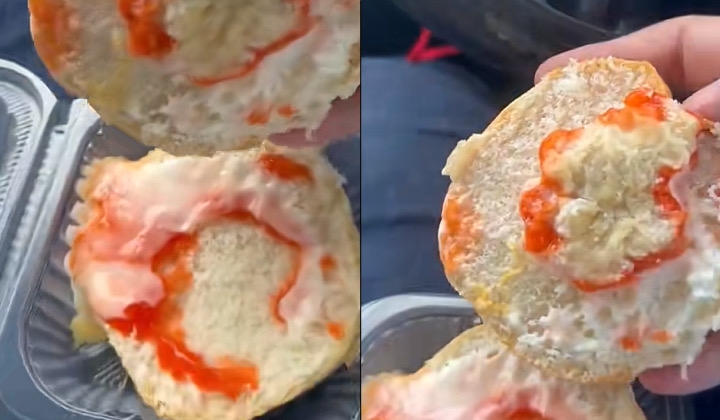 Pelajar Sekolah Kena Scam, Beli Burger Kosong Dekat Kantin!