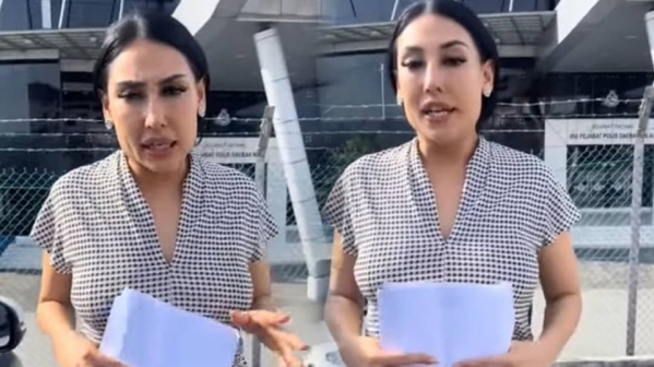 Dituduh curi kereta Mercedes-Benz, Zarina Anjoulie buat laporan polis
