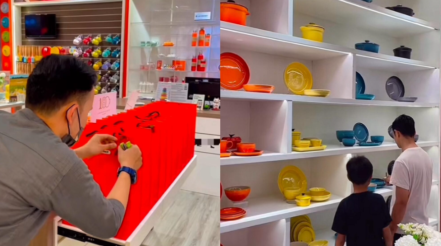 Ibu belikan cikgu anak Lecreuset untuk hadiah hari guru